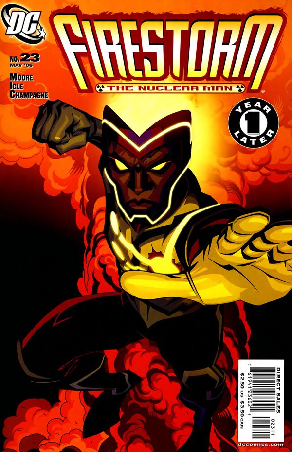 Firestorm #23 - A Hawk in the Nest released by DC Comics on May 1, 2006