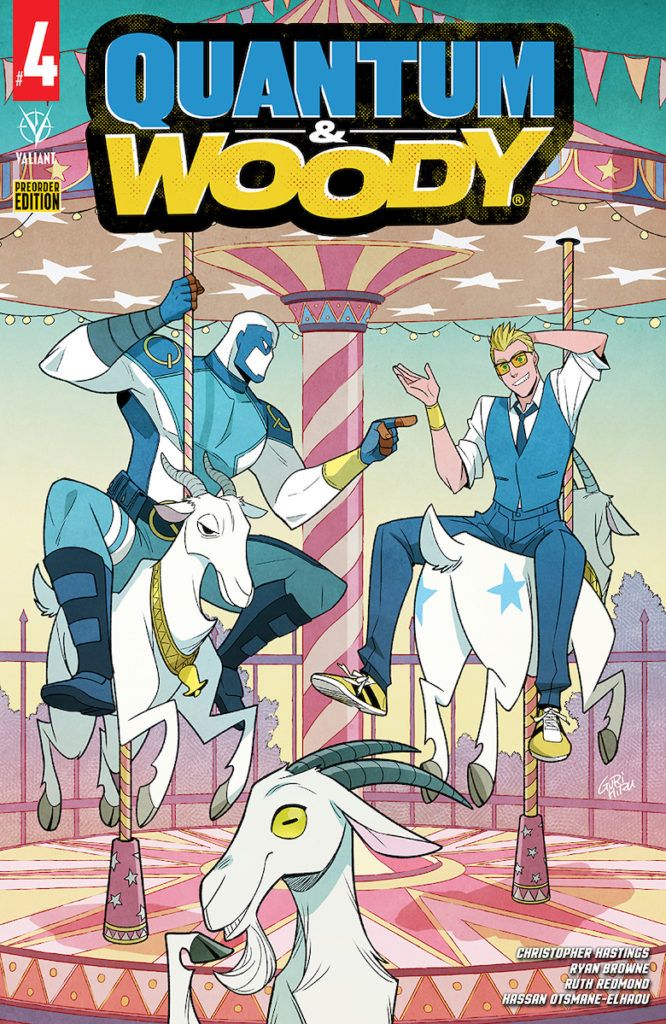 Quantum & Woody (@ValiantComics) #4 - Preview