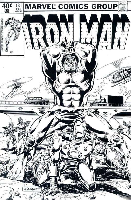 Iron Man #131 Cover Art