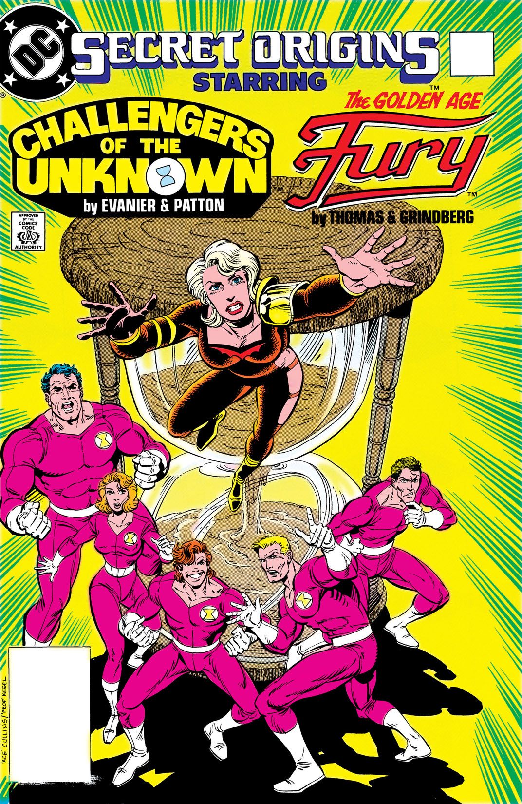 Secret Origins #12 - The Secret Origin of the Golden Age Fury; Challengers of the Unknown released by DC Comics on March 1987