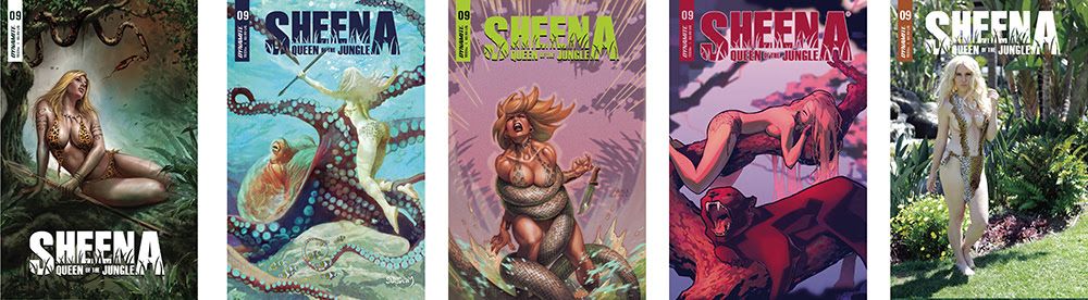 Sheena: Queen of the Jungle #9 (Dynamite)
