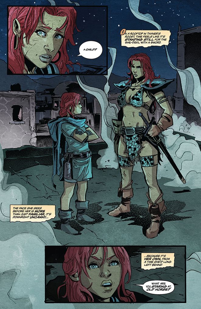 -Unbreakable Red Sonja #2 (Preview) Dynamite®