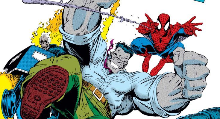 Fantastic Four #348 - Where Monsters Dwell! released by Marvel on January 1, 1991