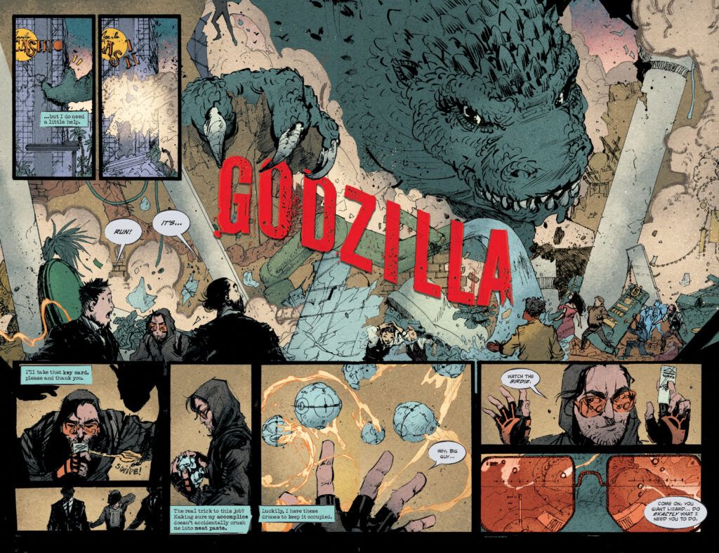 Godzilla: Heist #1: The Ultimate Monster Distraction