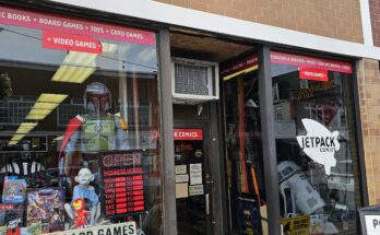 Jetpack Comics Store Interior and Top Picks"