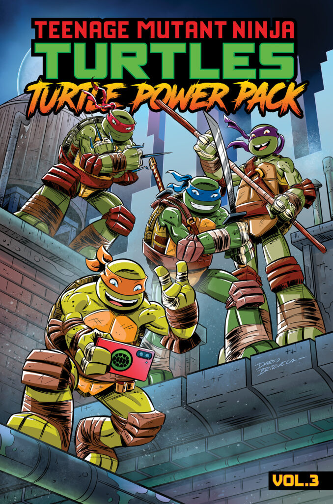 Teenage Mutant Ninja Turtles Turtle Power Pack Vol 3 Cover Dario Brizuela