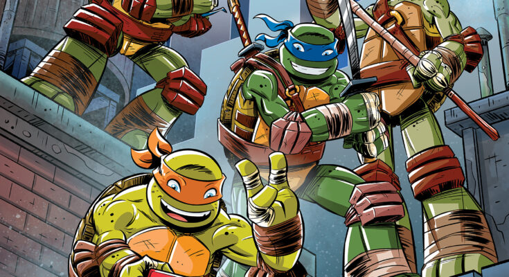 Teenage Mutant Ninja Turtles Turtle Power Pack Vol 3 Cover Dario Brizuela