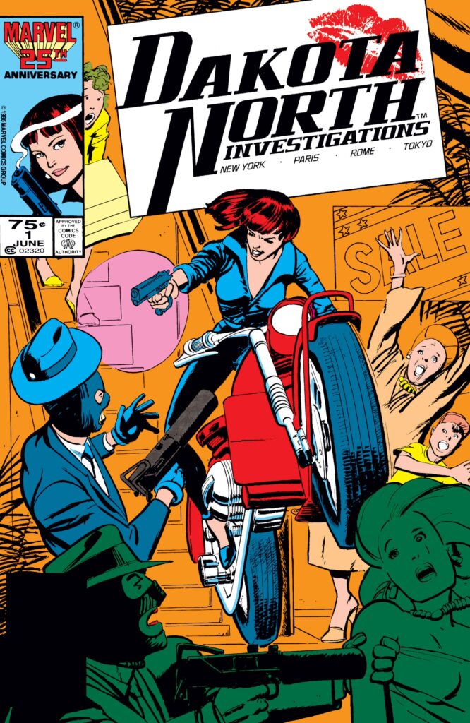 Dakota North #1 1986 First Appearance Comic Cover
