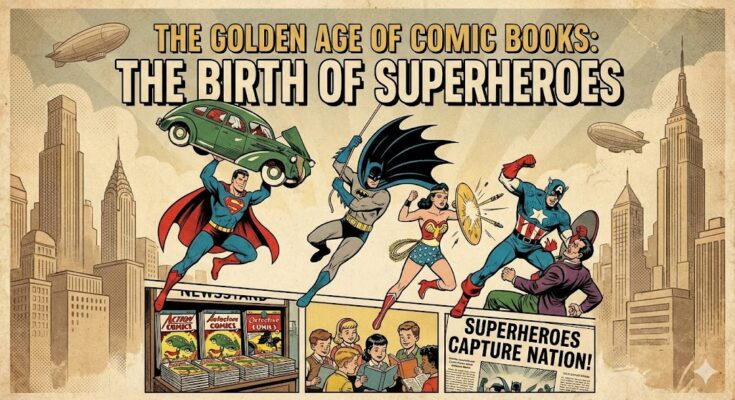 Golden Age of Comic Books Action Comics 1 cover