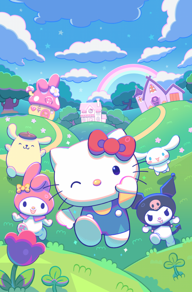 HELLO KITTY: HELLO WORLD! #1 Comic Cover by Min Ho Kim