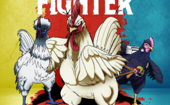 Rooster Fighter Anime Premiere Key Art VIZ Media