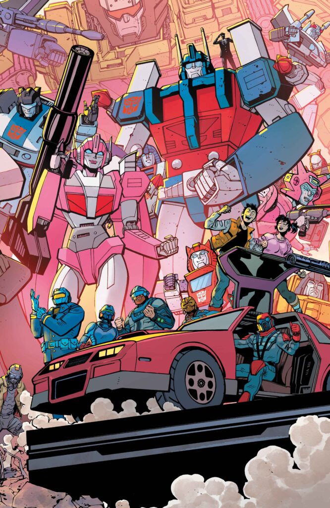 M.A.S.K. #1 Comic Cover Pye Parr Energon Universe