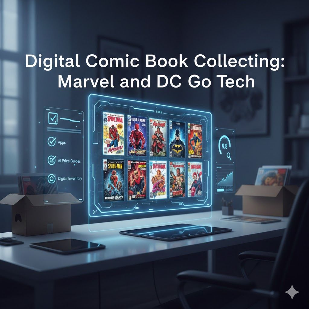 Digital Comic Book Collecting Vault Management