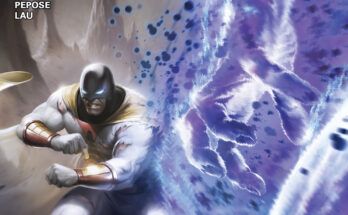 Space Ghost #8 comic cover by Francesco Mattina