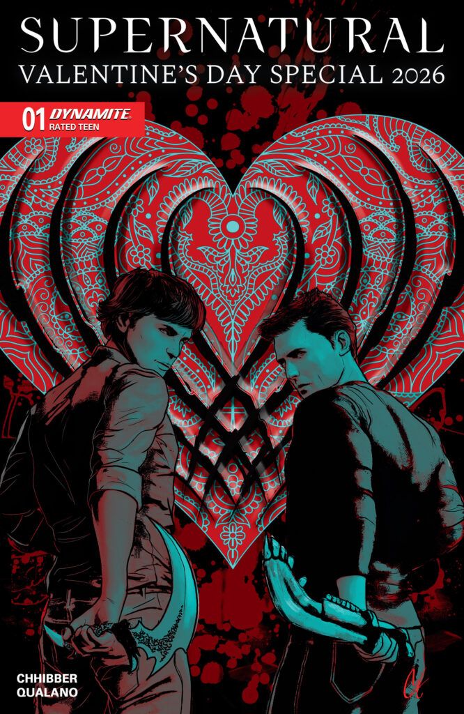Supernatural Valentine’s Day Special 2026 Cover Art by Cat Staggs