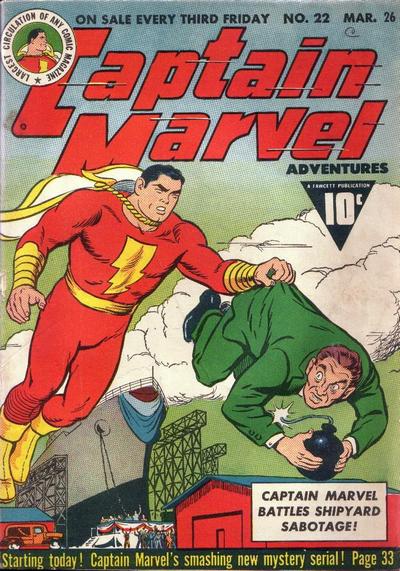 The Monster Society of Evil: This Day in Comics - Captain Marvel #22