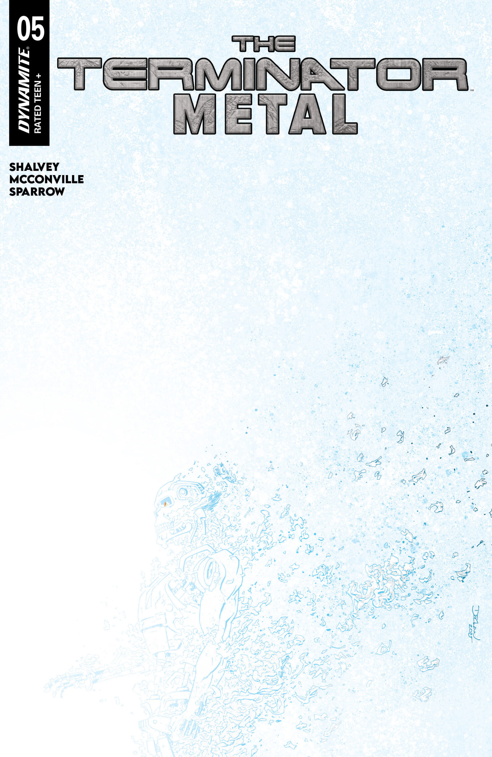 Terminator: Metal #5 Review: Judgment Day in the UK – Dynamite