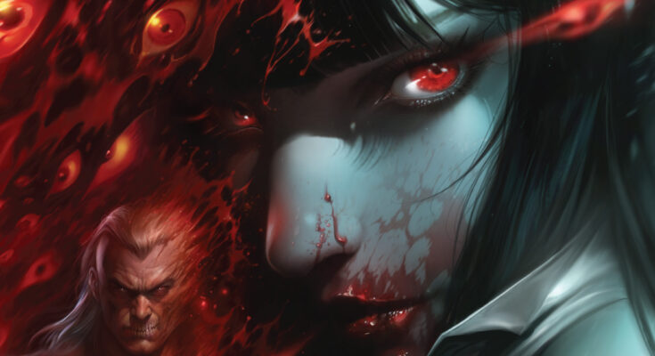 Vampirella Armageddon #8 Comic Cover Francesco Mattina