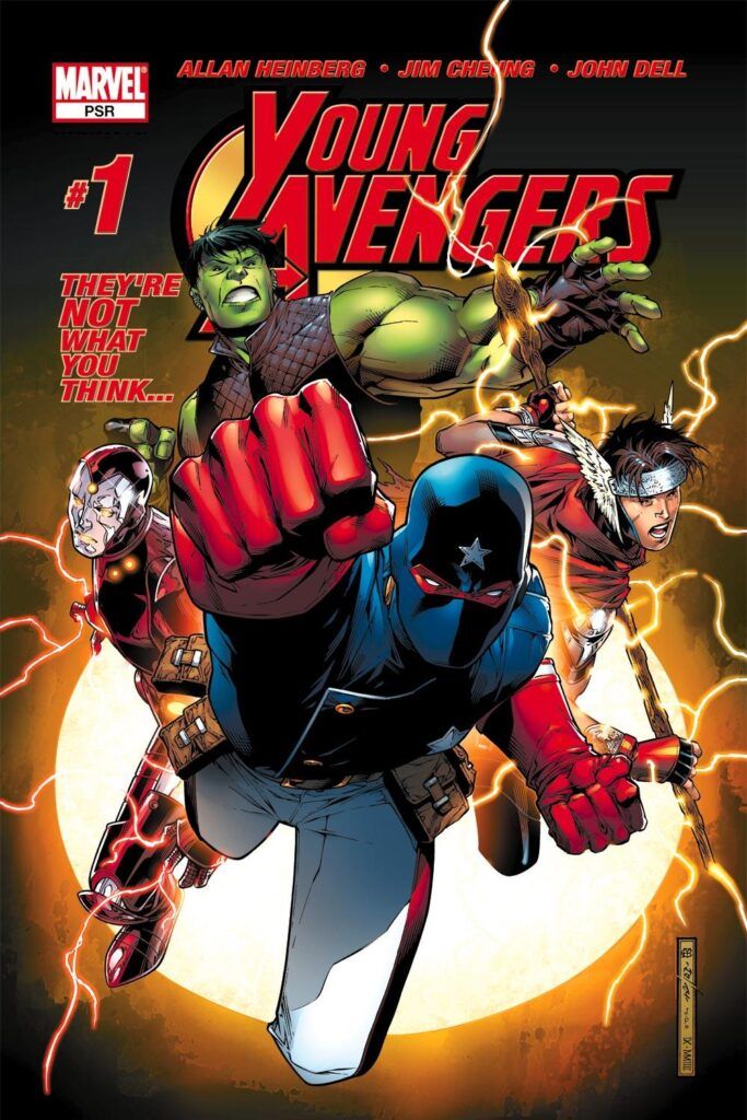 Young Avengers #1 first appearance team shot