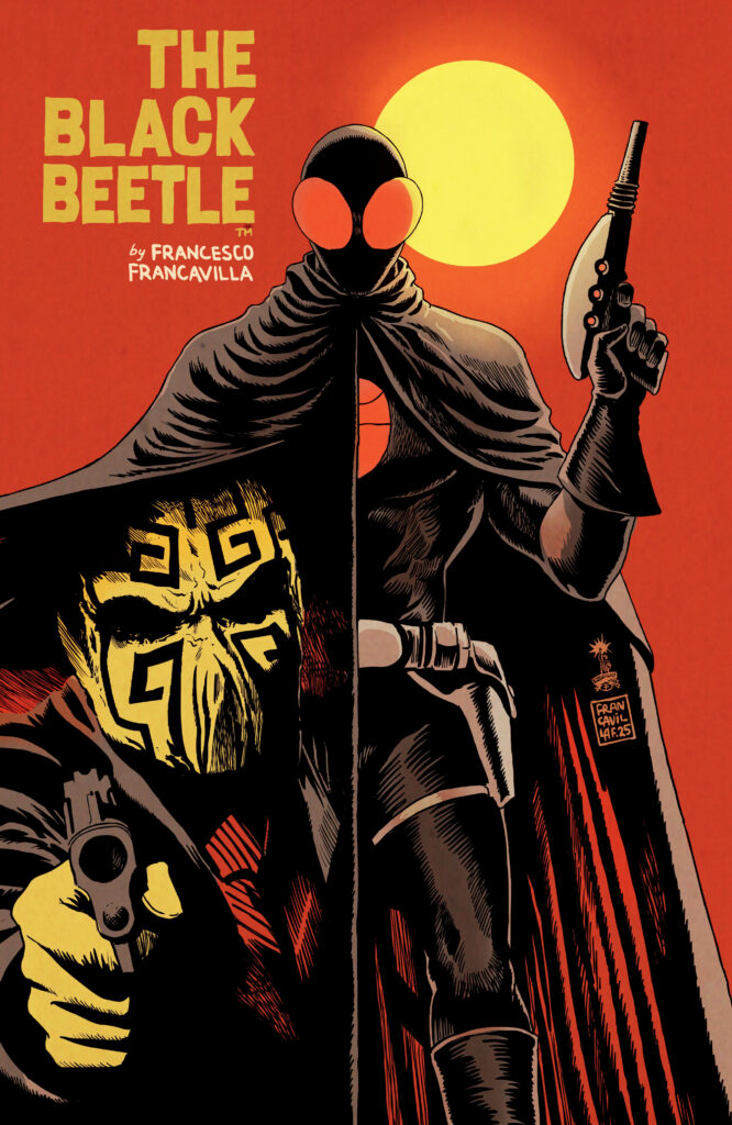 The Black Beetle Omnibus Comic Cover Francesco Francavilla Dark Horse
