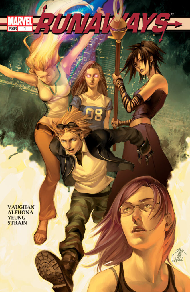 Victor Mancha Runaways #1 Debut Cover