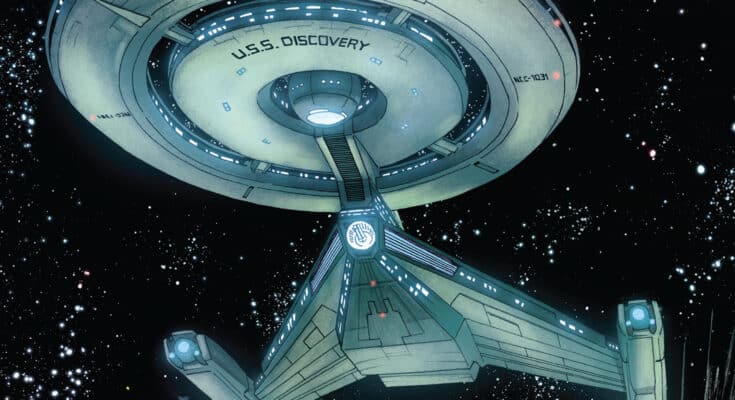 Star Trek: Discovery Omnibus Comic Cover by Declan Shalvey