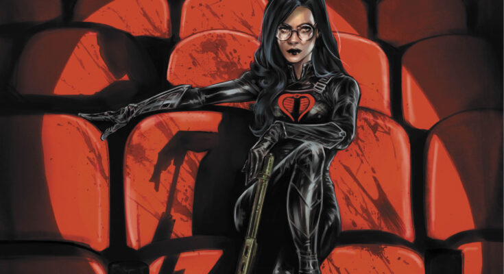 "G.I. JOE: A Real American Hero Sssilent Missions – Baroness #1 Comic Cover by Joëlle Jones