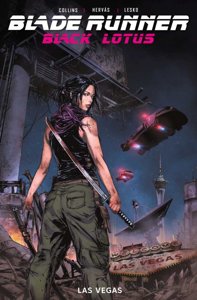 Blade Runner Black Lotus: Las Vegas #4 Comic Cover Raymond Gay