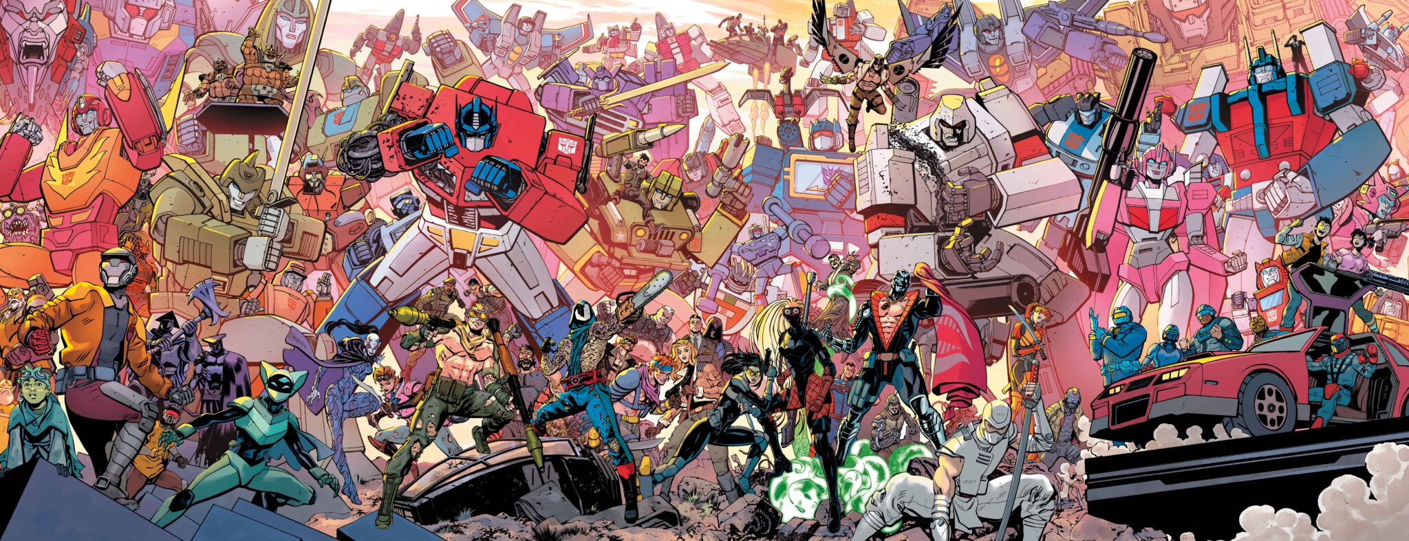 Energon Universe 3rd Anniversary: Skybound Reveals Connecting Covers