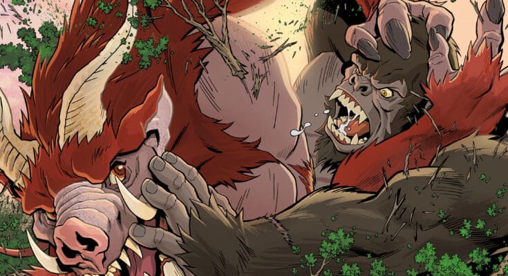 ESCAPE FROM SKULL ISLAND #2 Comic Cover by Diego Yapur