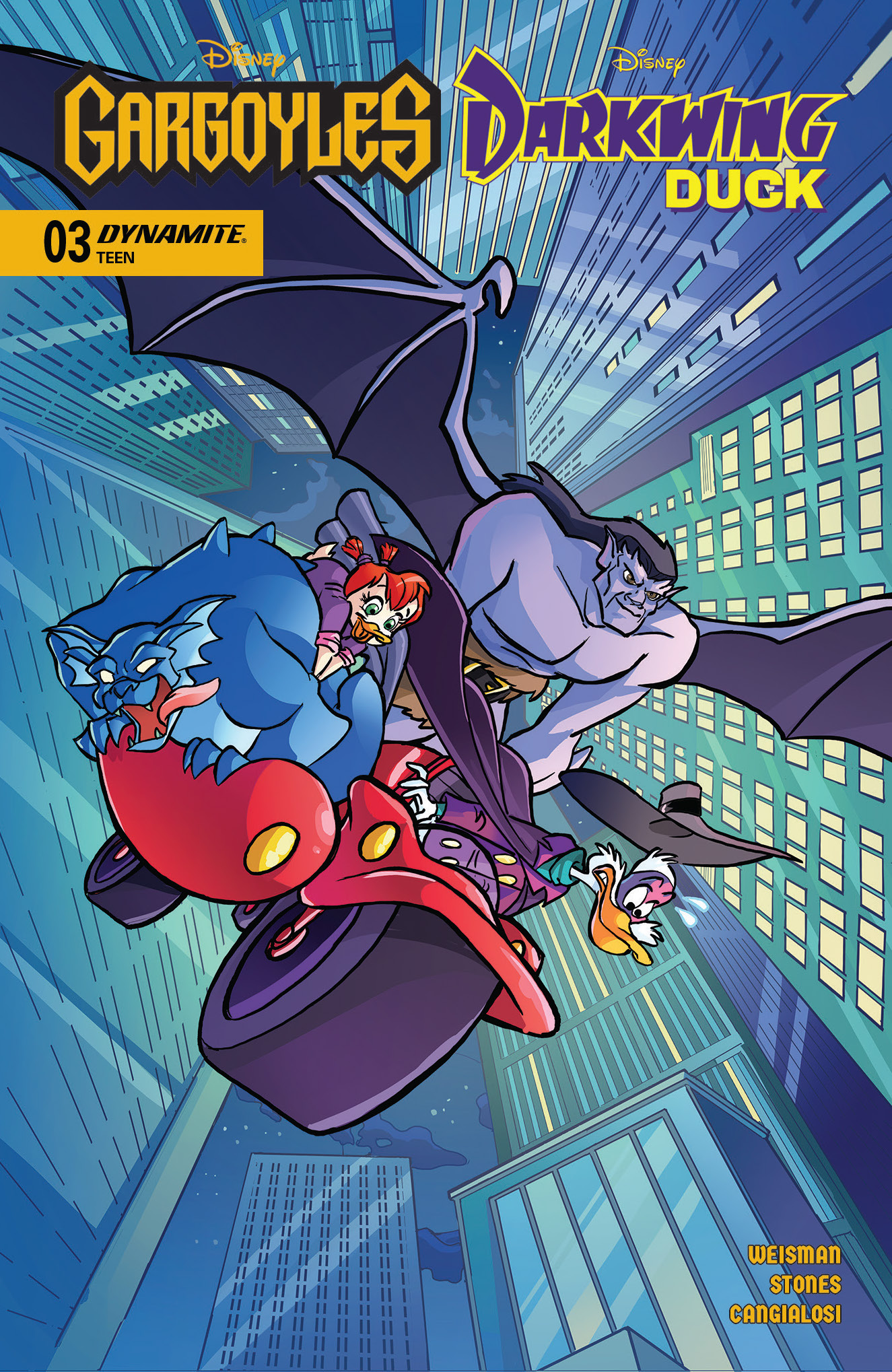 Disney’s Gargoyles/Darkwing Duck #3 Preview: The Quackronomicon Rises
