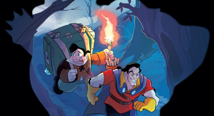 Disney Villains: Gaston #1 Comic Cover by Lesley Leirix Li