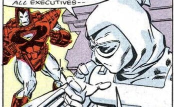 Iron Man #219 Comic Cover the Ghost First Appearance