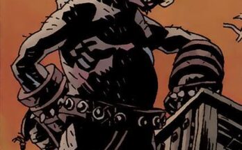 Gruagach Hellboy The Corpse First Appearance Art