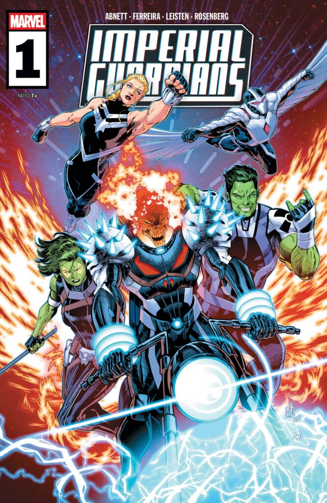 IMPERIAL GUARDIANS #1 Comic Cover by Marcelo Ferreira