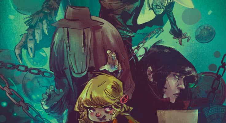 LITTLE NIGHTMARES: DESCENT TO NOWHERE #4 Comic Cover by Tyler Boss