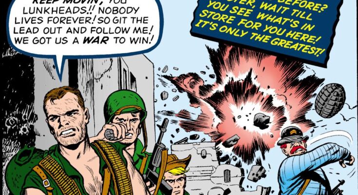 Nick Fury and the Howling Commandos Sgt Fury 1 First Appearance Cover