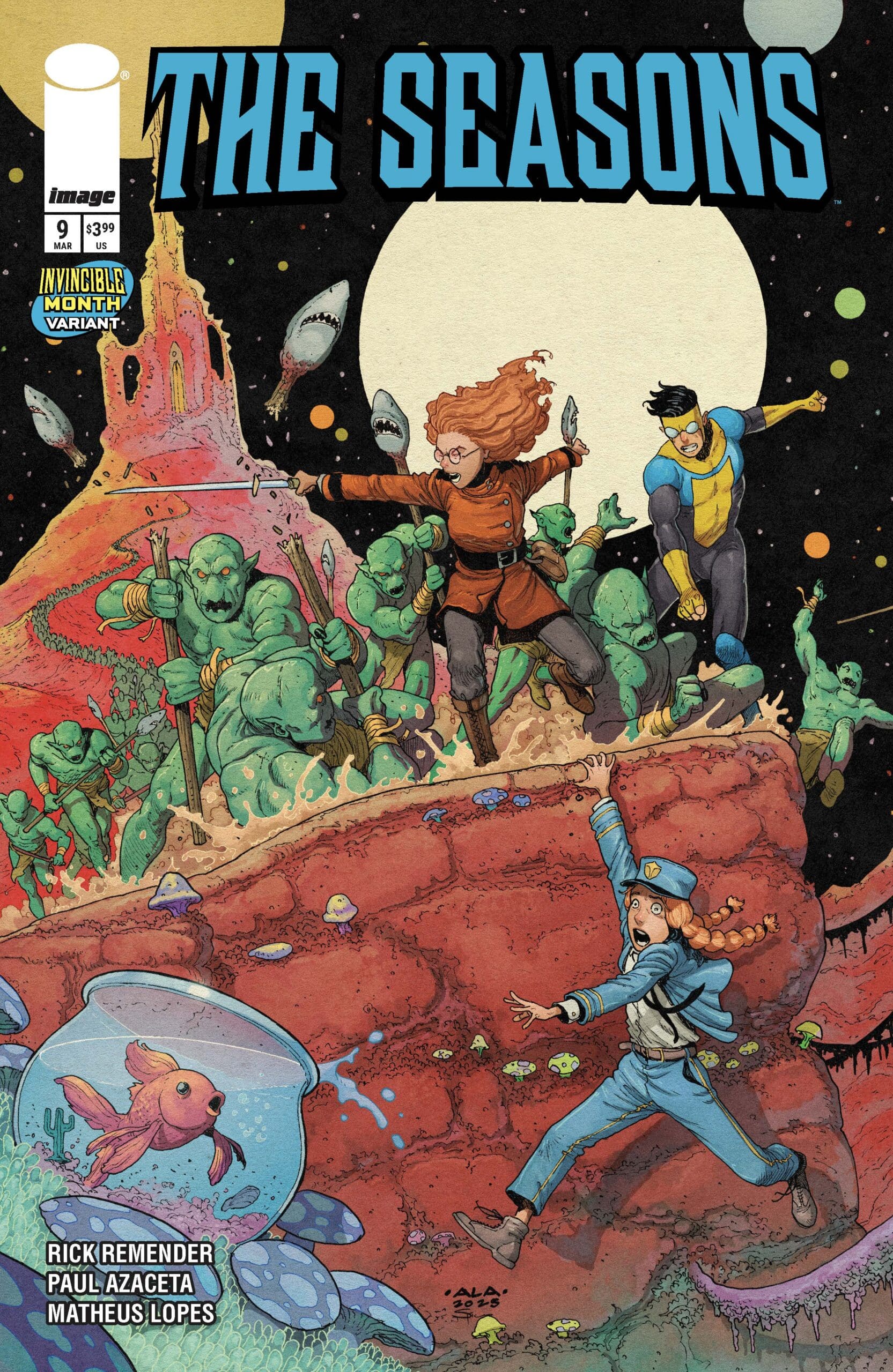 Image Comics: Seasons #9 Preview – Rick Remender’s Sci-Fi Epic