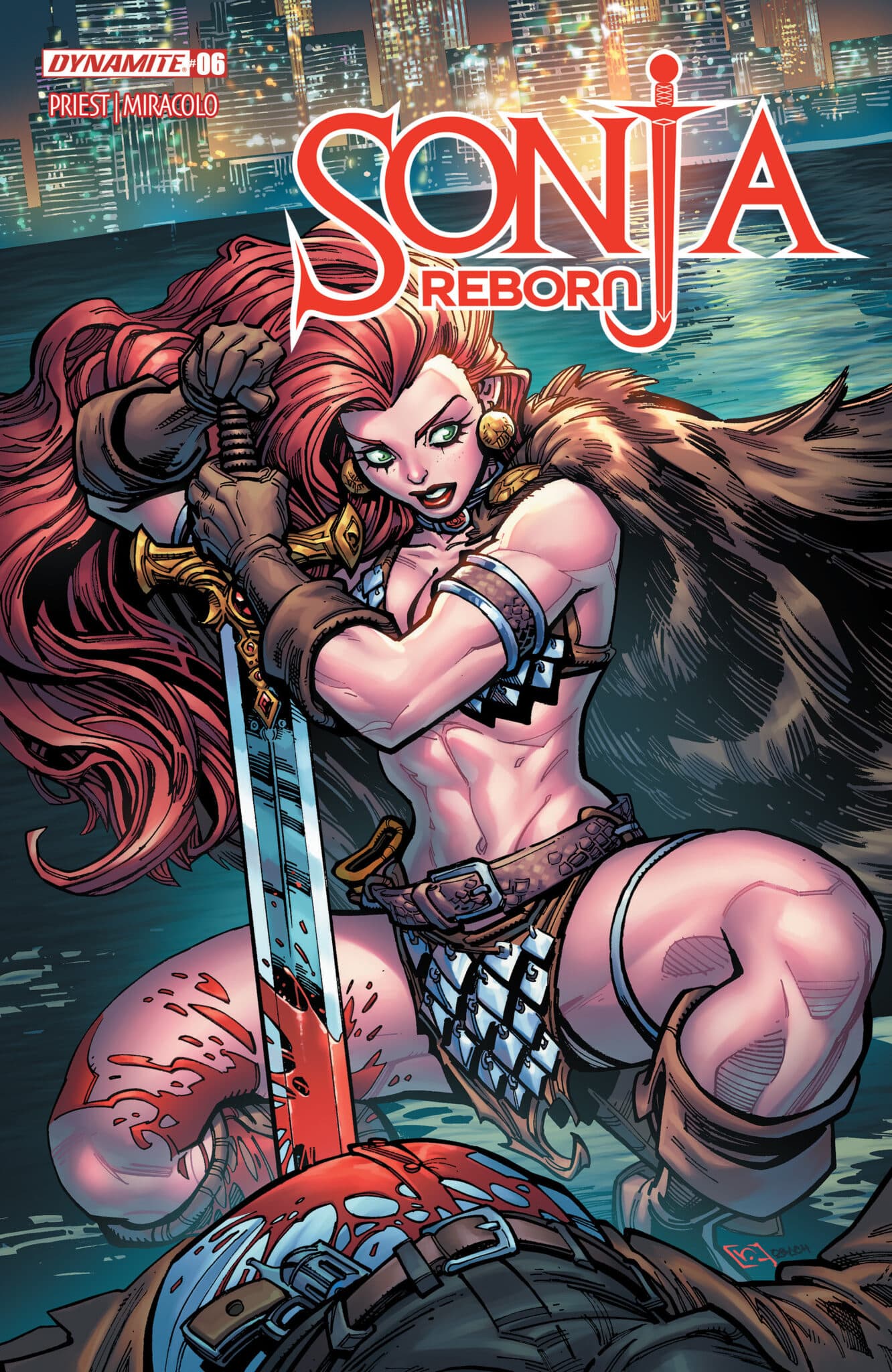 Dynamite: Red Sonja: Reborn #6 Preview – The Final Battle vs The Dark
