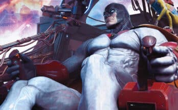 Space Ghost #9 Comic Cover by Francesco Mattina