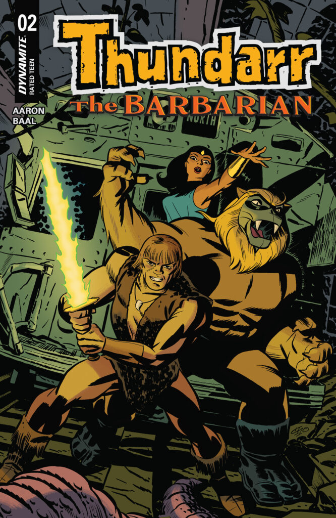Thundarr the Barbarian #2 Comic Cover Michael Cho