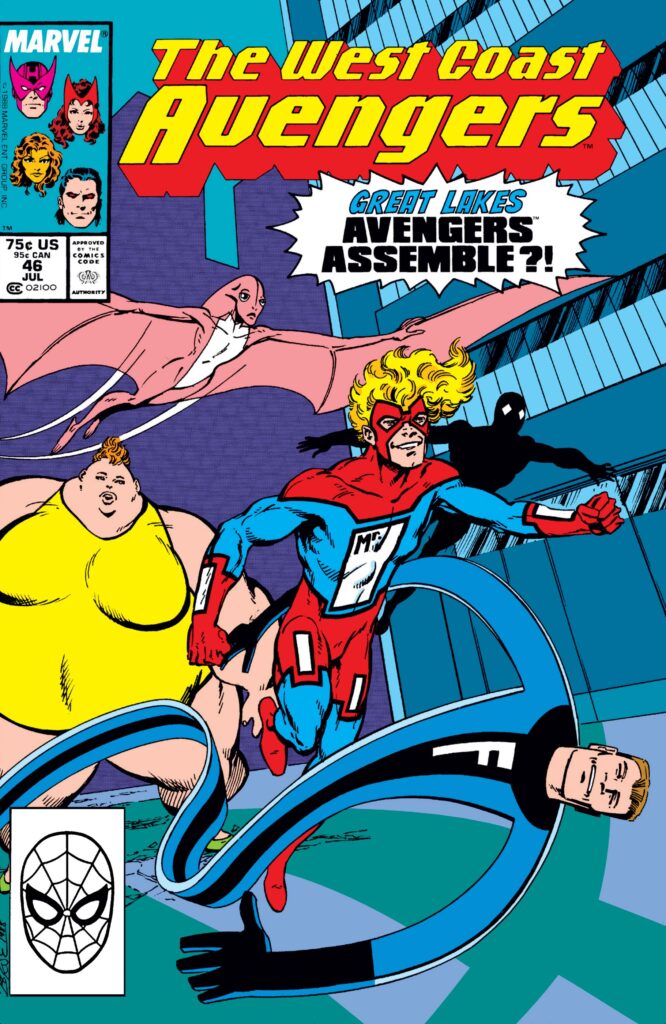 Great Lakes Avengers West Coast Avengers 46 First Appearance Cover