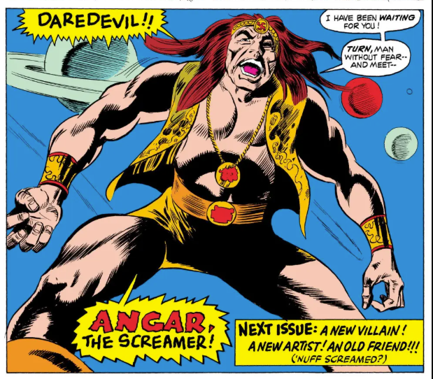 Angar the Screamer: This Day In Comics – Daredevil #100 Debut