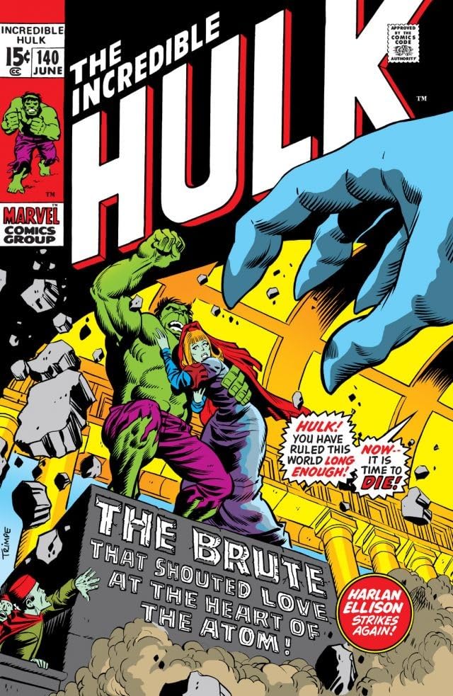 Jarella and Incredible Hulk #140 First Appearance Cover