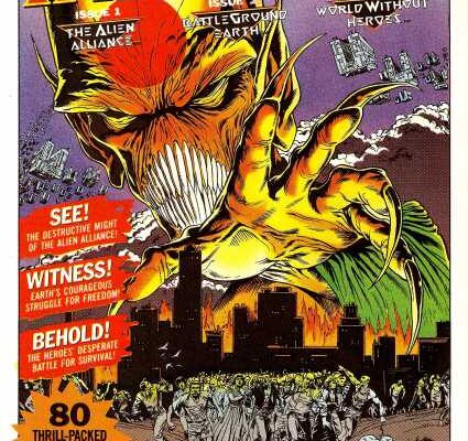 DC Comics Invasion! Event Cover Todd McFarlane