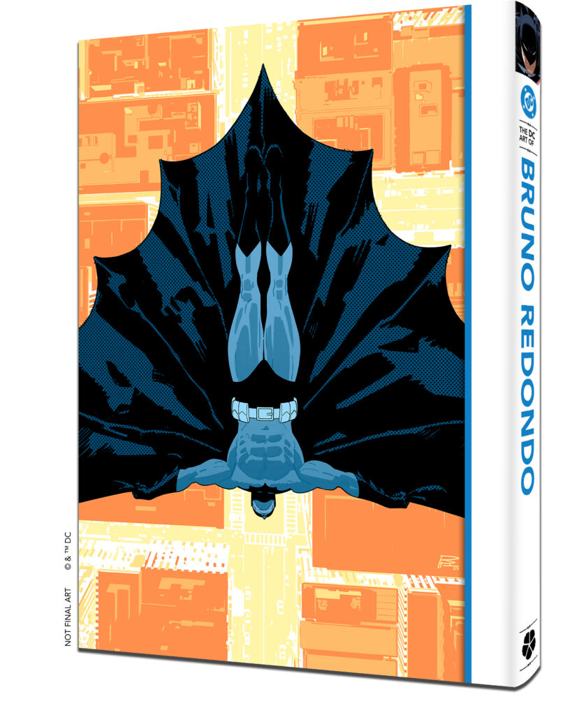 The DC Art of Bruno Redondo Book Cover Clover Press